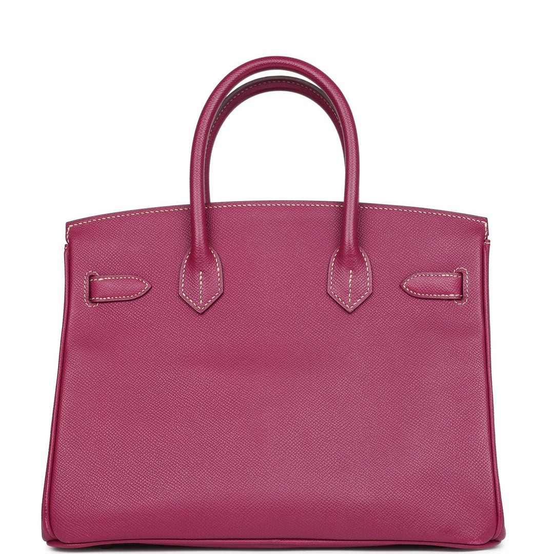 Hermes Birkin 30 Tosca Candy Epsom Palladium Hardware