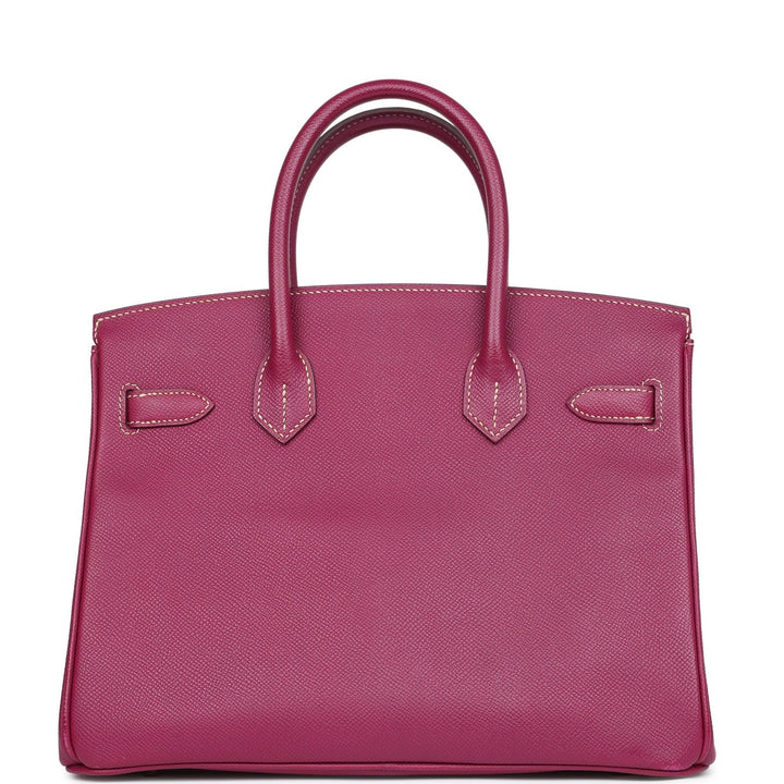 Hermes Birkin 30 Tosca Candy Epsom Palladium Hardware