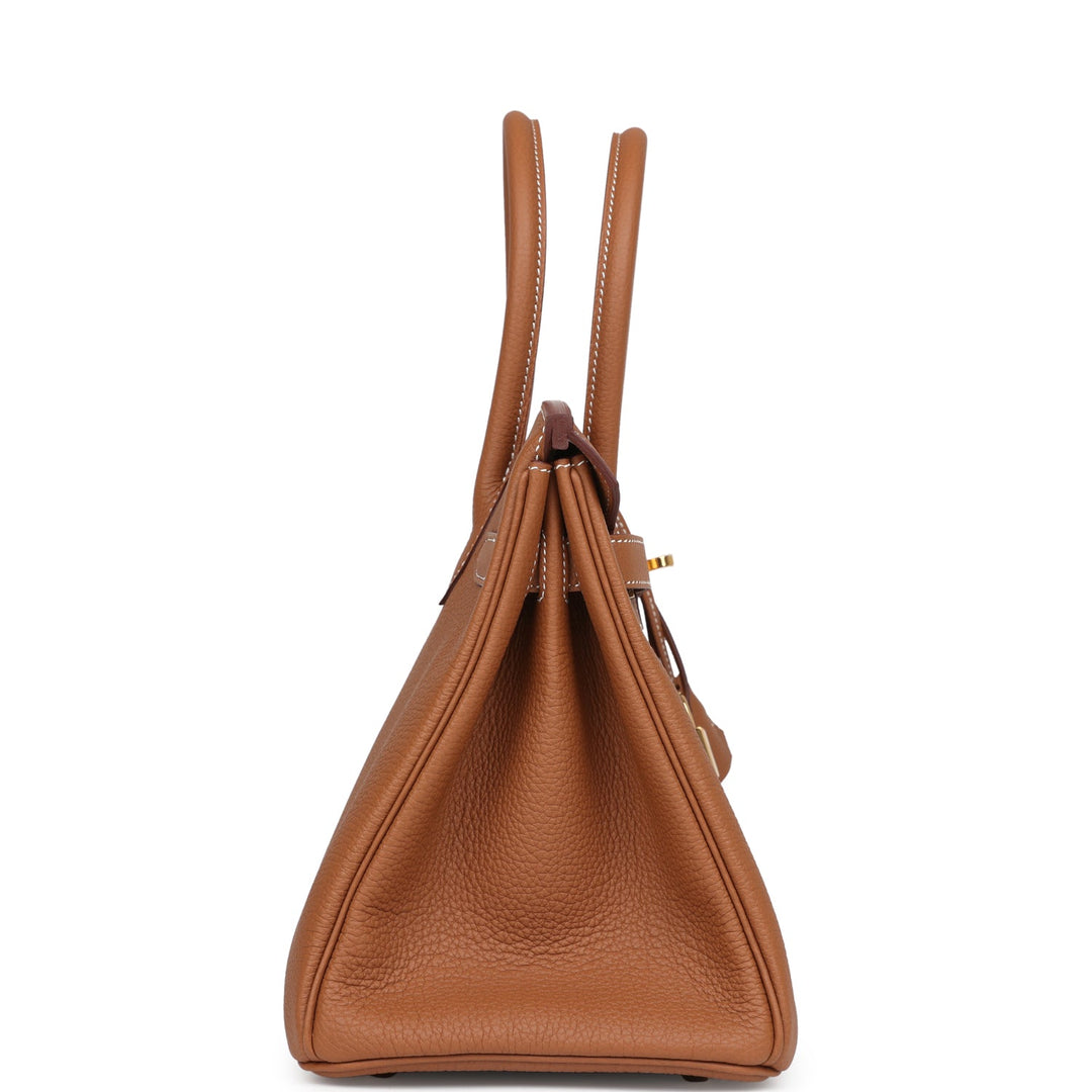 Hermes Birkin 30 Gold Togo Gold Hardware