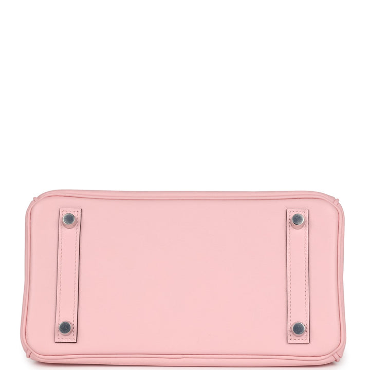 Hermes Birkin 25 Rose Sakura Swift Palladium Hardware