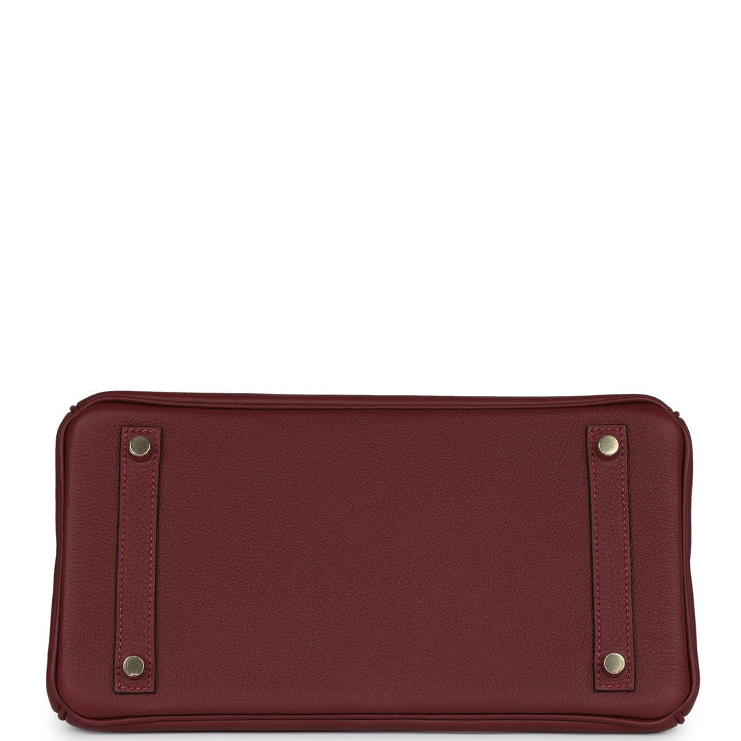 Hermes Birkin 30 Rouge H Togo Gold Hardware
