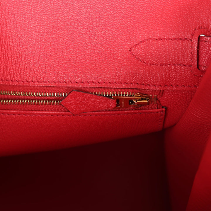 Hermes Special Order (HSS) Birkin 30 Rose Sakura and Rose Extreme Chevre Gold Hardware