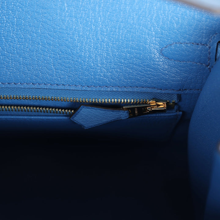 Hermes Birkin Sellier 25 Mykonos Ostrich Gold Hardware Payment 1