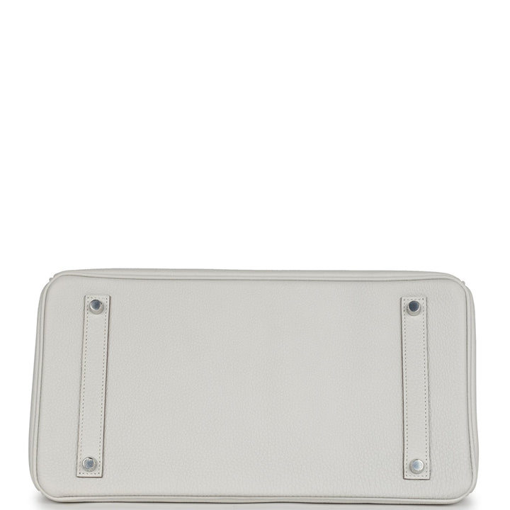 Hermes Birkin 35 Gris Pale Togo Palladium Hardware