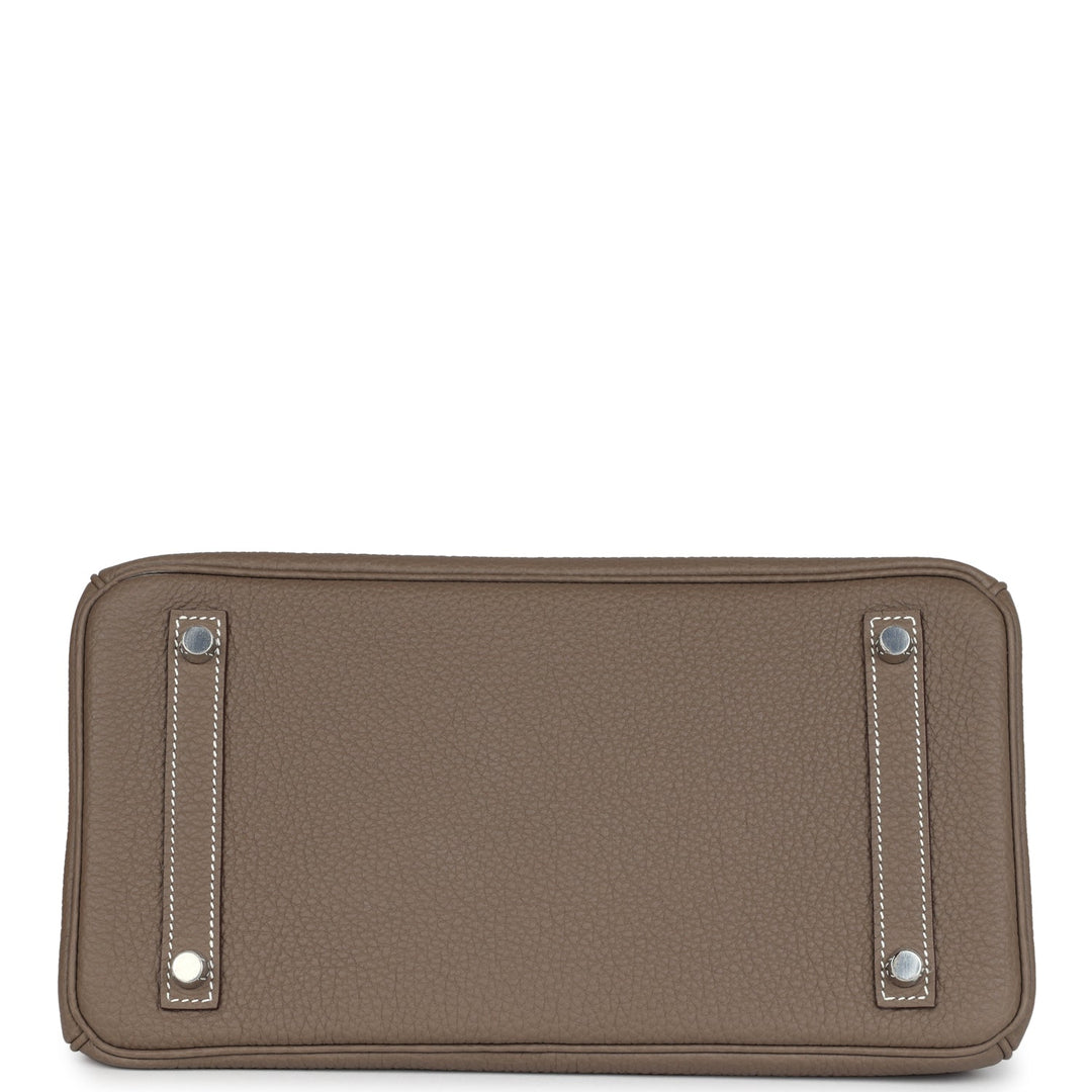 Hermes Birkin 30 Etoupe Togo Palladium Hardware