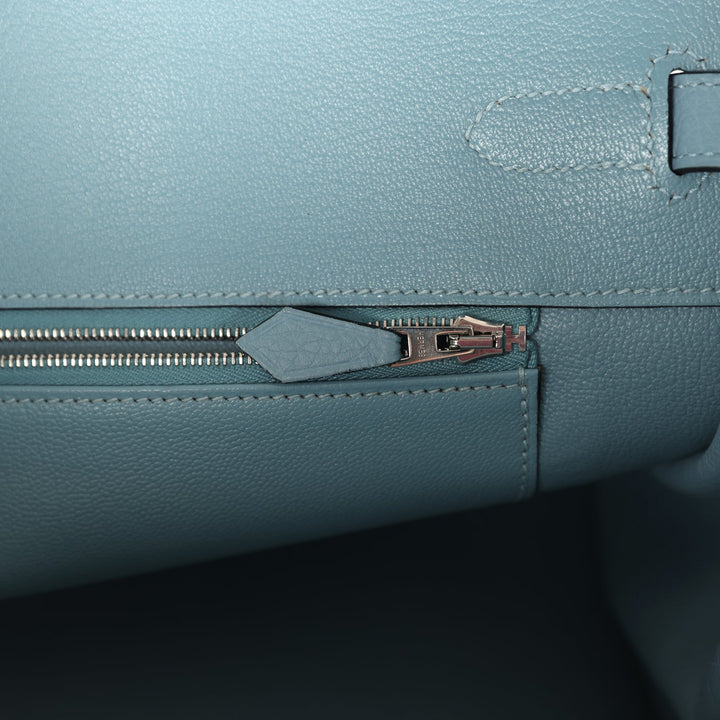 Hermes Birkin 35 Ciel Togo Palladium Hardware