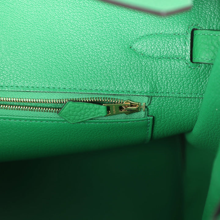 Hermes Birkin 35 Bambou Togo Gold Hardware