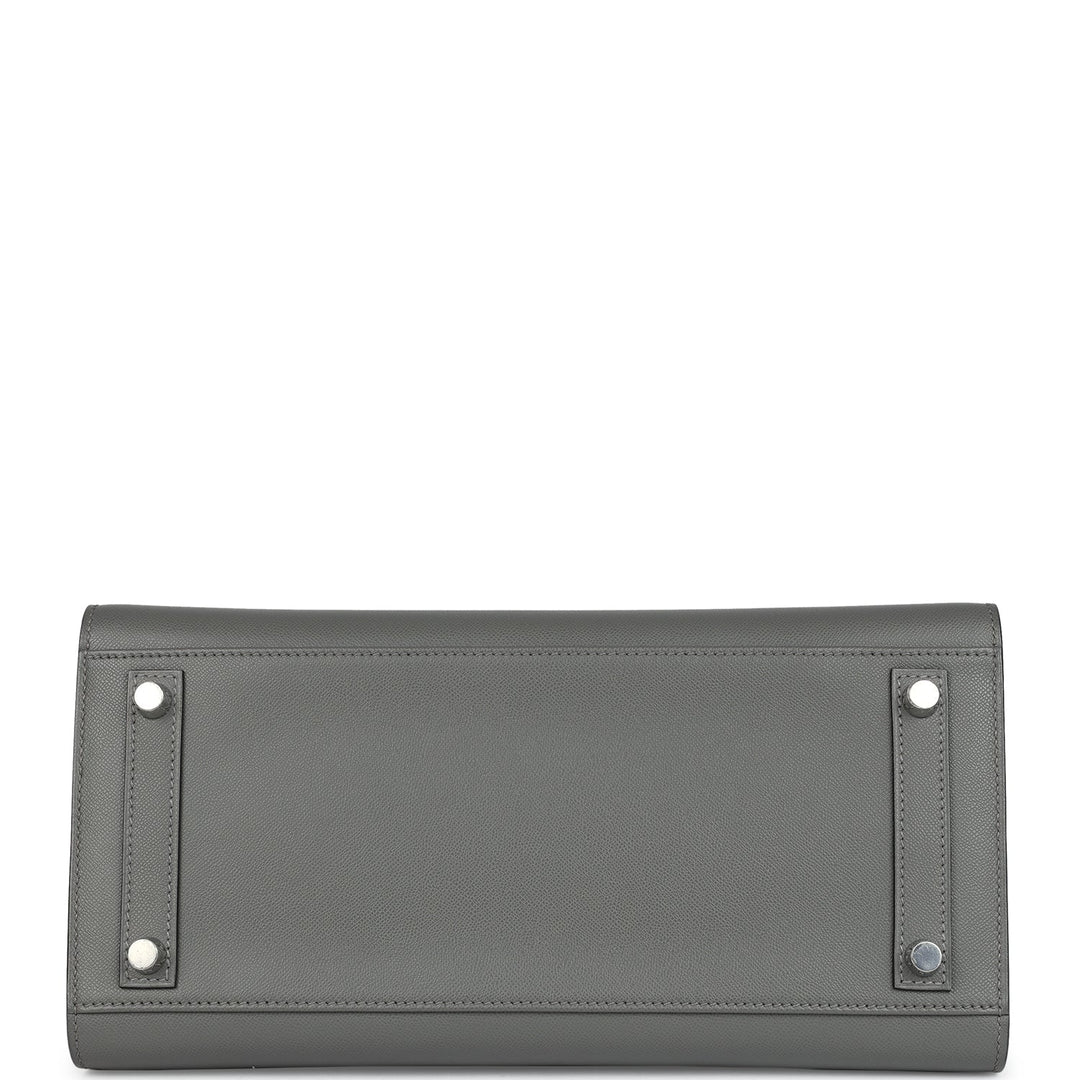 Hermes Birkin Sellier 30 Gris Meyer Madame Palladium Hardware