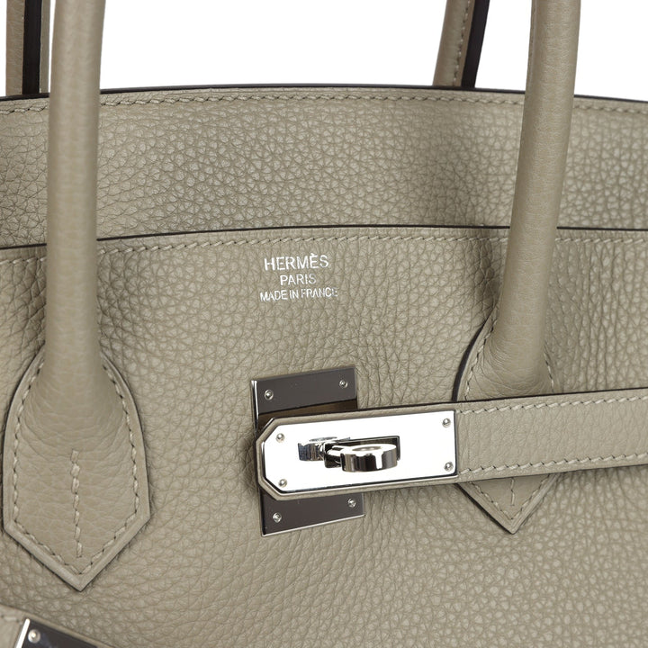 Hermes Birkin 35 Sauge Togo Palladium Hardware