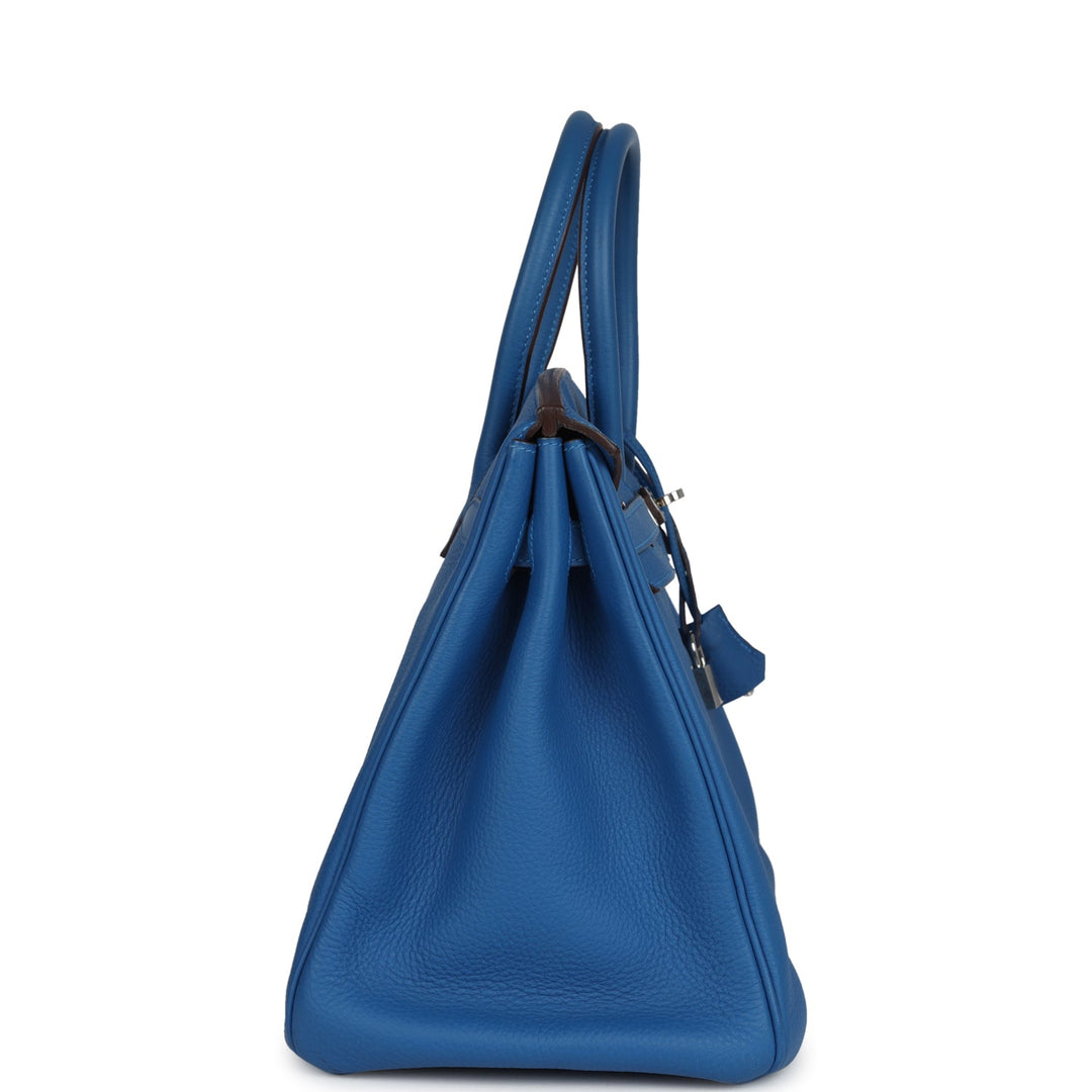 Hermes Birkin 35 Mykonos Togo Palladium Hardware