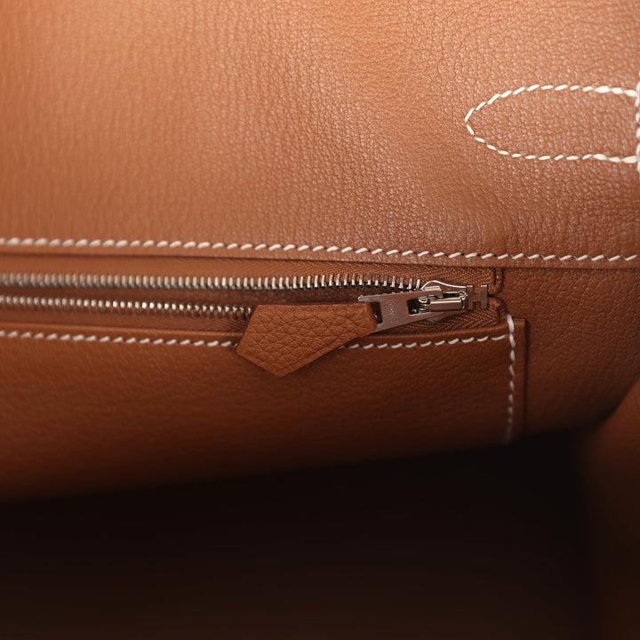 Hermes Birkin 35 Gold Togo Palladium Hardware