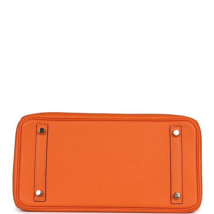 Hermes Birkin 30 Orange Togo Gold Hardware