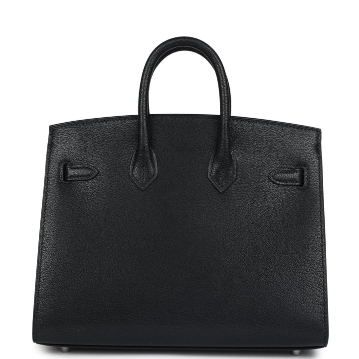 Hermes Birkin Sellier 20 “Bouclerie Moderne Casaque” Black Chevre Chamkila Palladium Hardware