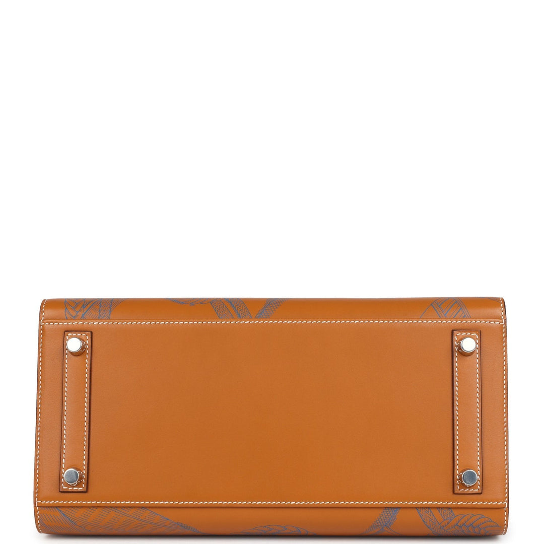 Hermes Birkin Sellier 30 "Zouaves Et Dragons" Naturel Sable Butler Palladium Hardware