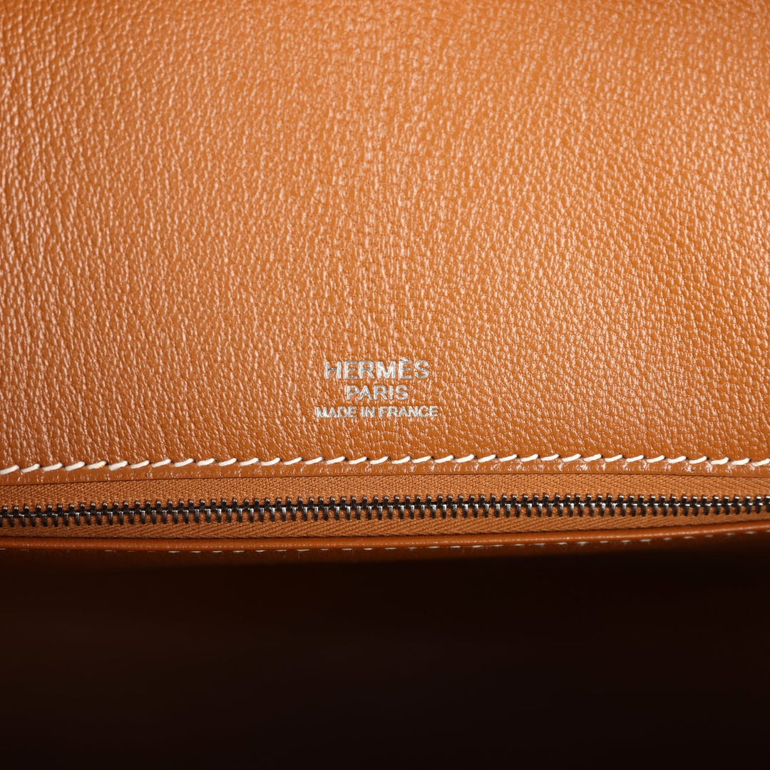 Hermes Birkin Sellier 30 "Zouaves Et Dragons" Naturel Sable Butler Palladium Hardware
