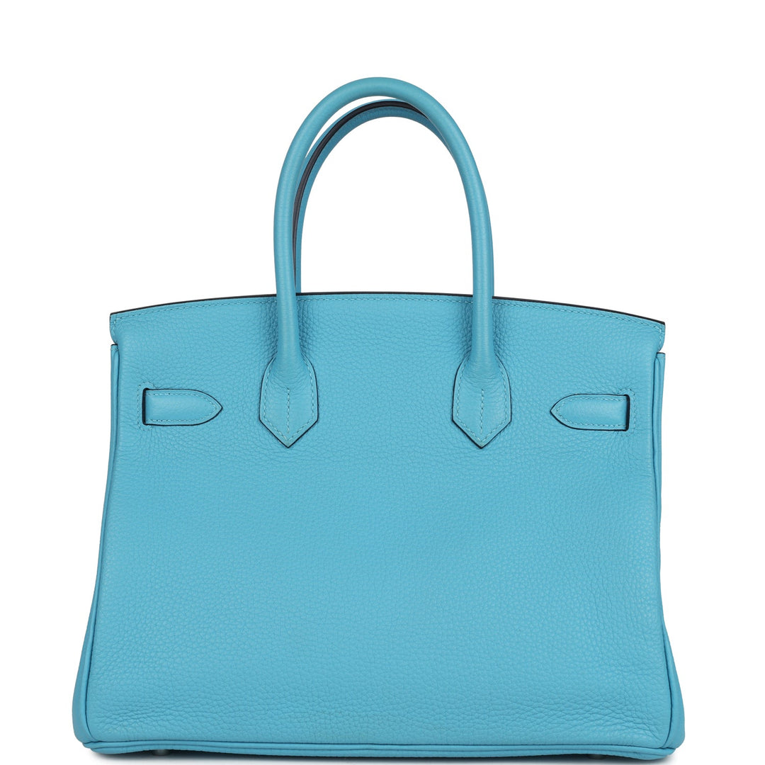 Hermes Birkin 30 Bleu du Nord Togo Palladium Hardware