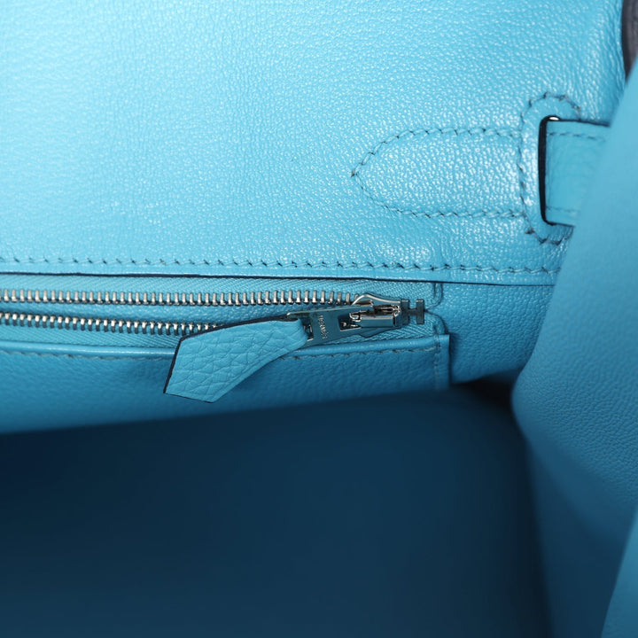 Hermes Birkin 30 Bleu du Nord Togo Palladium Hardware
