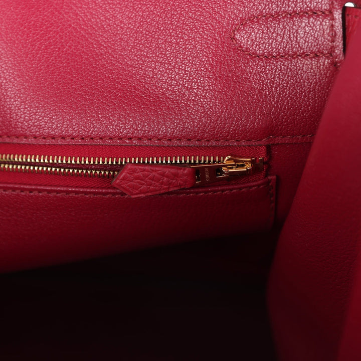 Hermes Birkin 40 Rubis Togo Gold Hardware