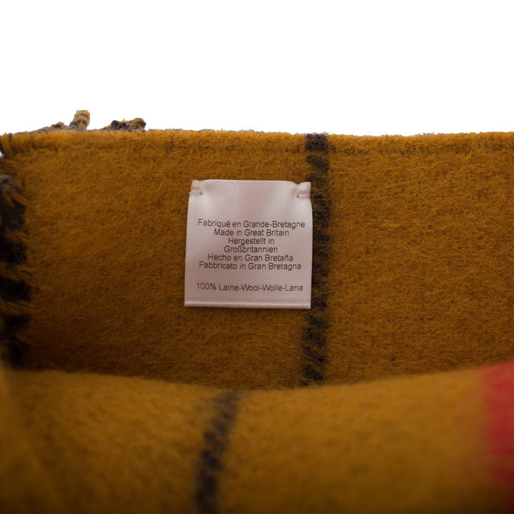 Top quality Hermes "Rocbar" Navy and Paille Blanket