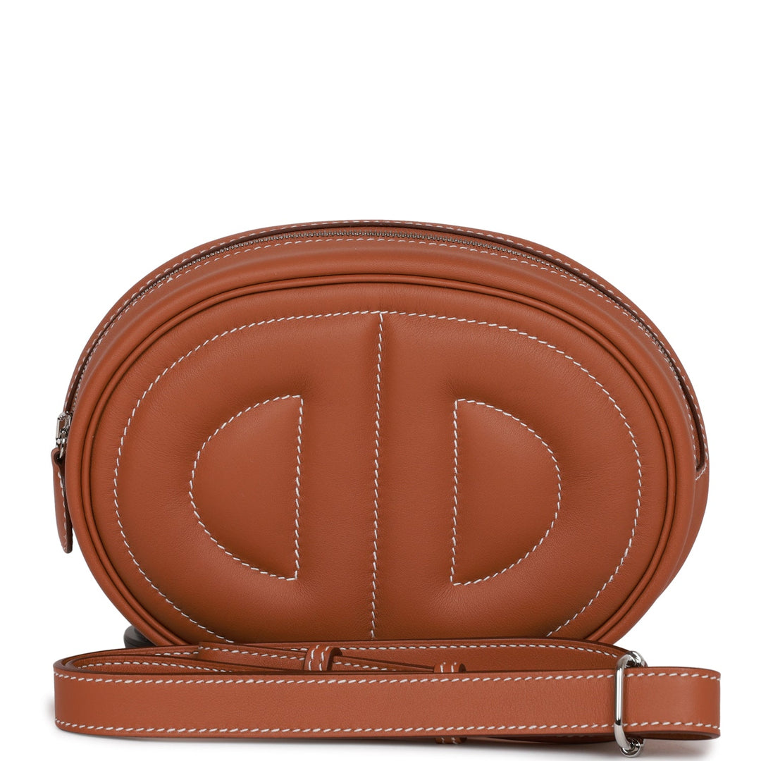 Top quality Hermes In-The-Loop Belt Bag Gold Swift Palladium Hardware