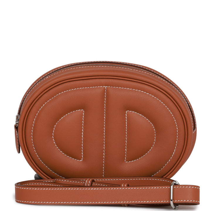 Top quality Hermes In-The-Loop Belt Bag Gold Swift Palladium Hardware