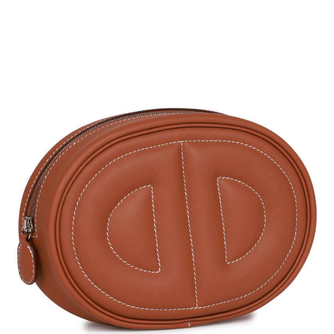 Top quality Hermes In-The-Loop Belt Bag Gold Swift Palladium Hardware