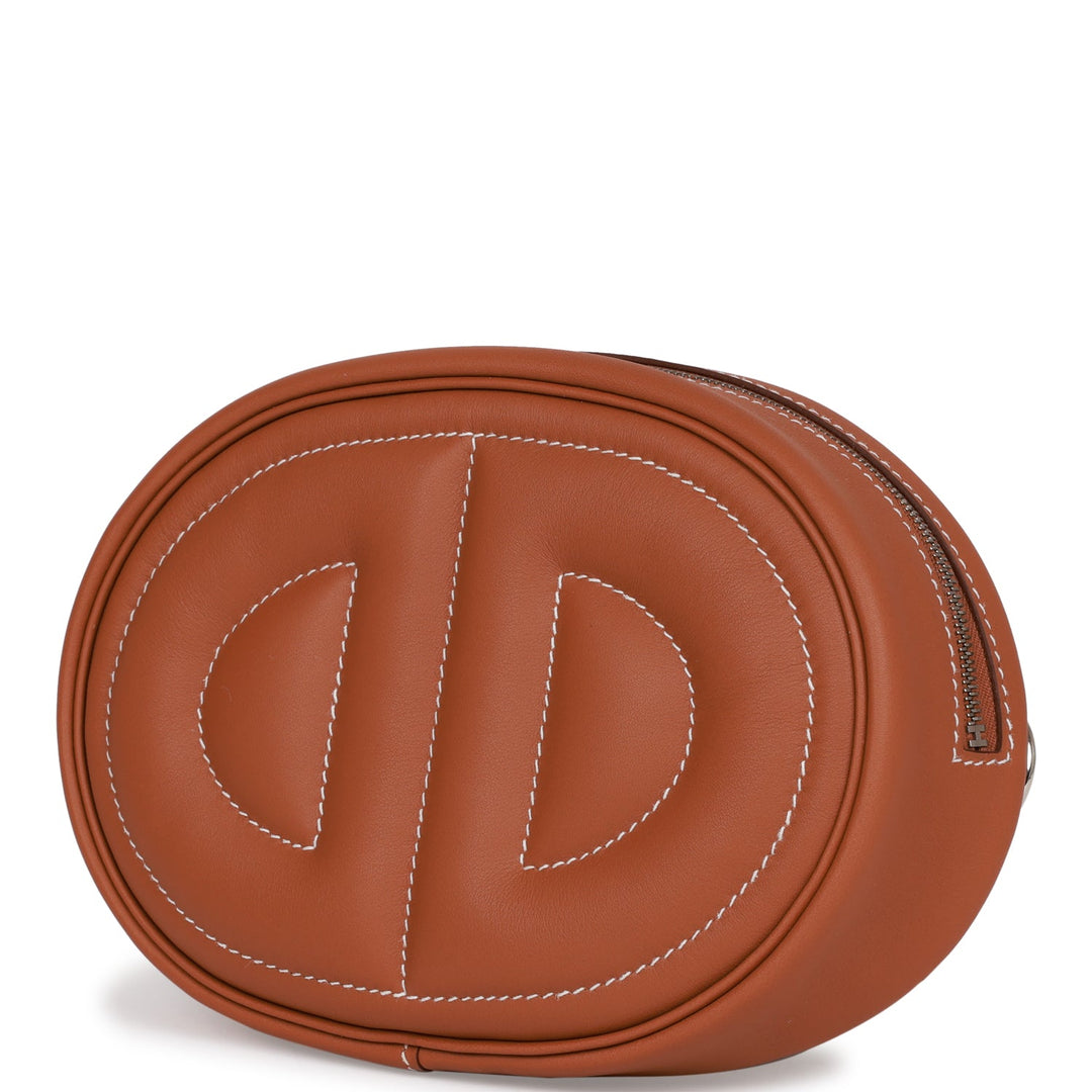 Top quality Hermes In-The-Loop Belt Bag Gold Swift Palladium Hardware