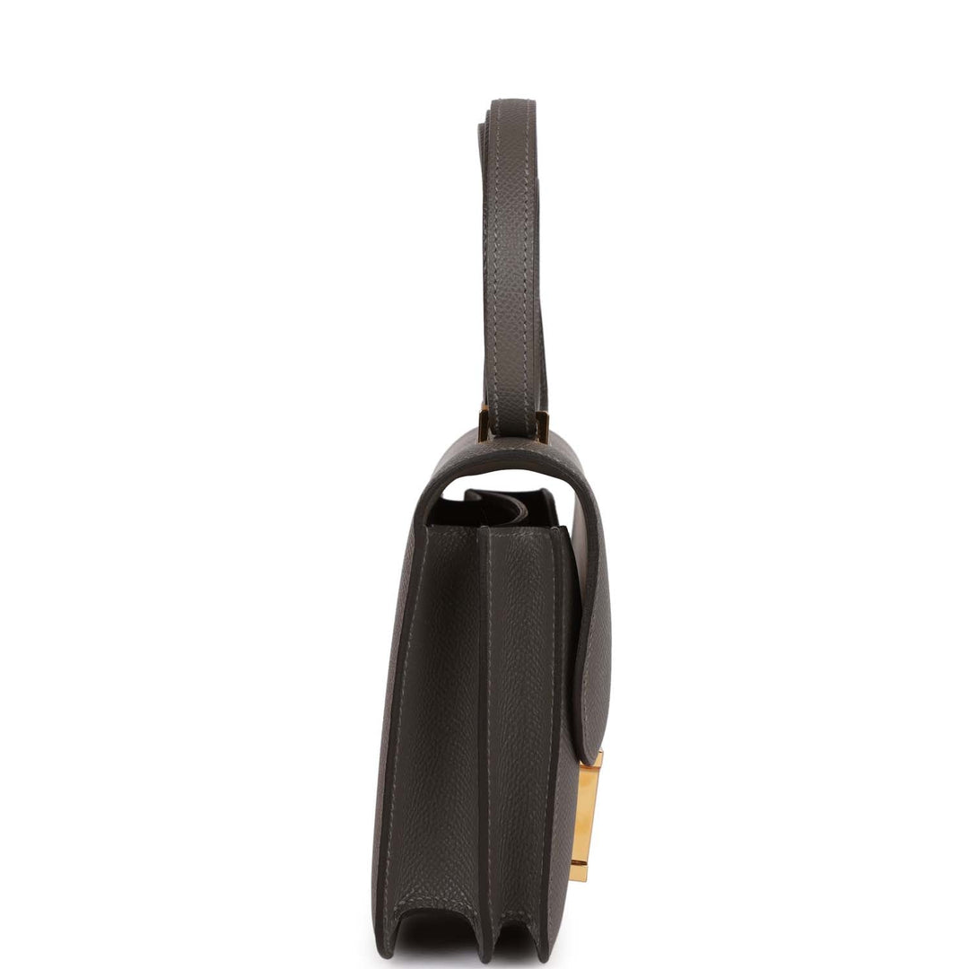 Top quality Hermes Constance 18 Gris Meyer Epsom Gold Hardware