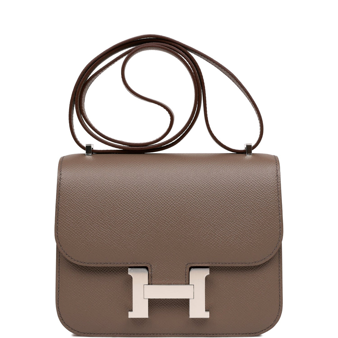 Top quality Hermes Constance 18 Etain Epsom Palladium Hardware