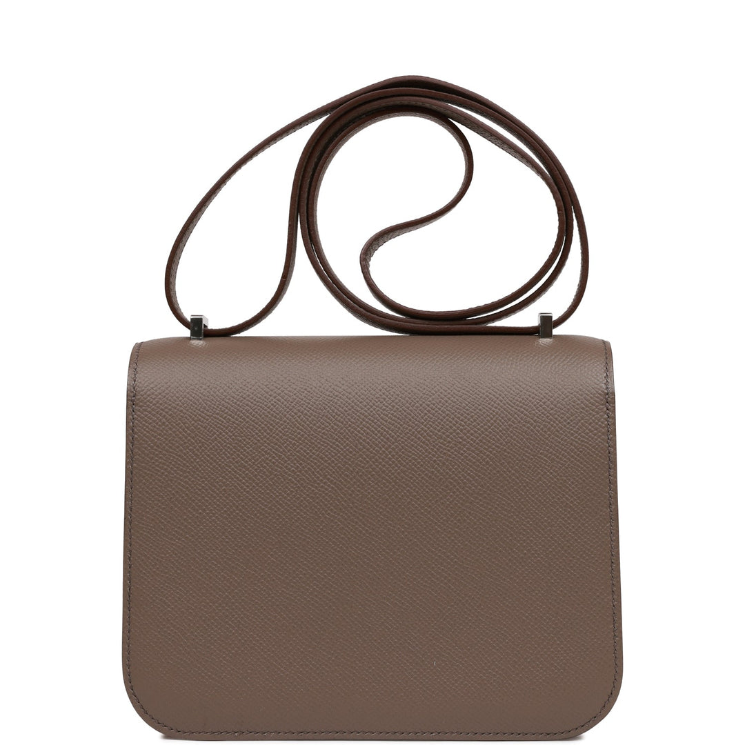 Top quality Hermes Constance 18 Etain Epsom Palladium Hardware