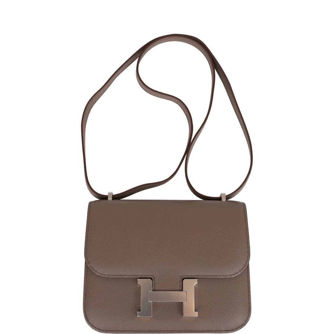 Top quality Hermes Constance 18 Etain Epsom Palladium Hardware