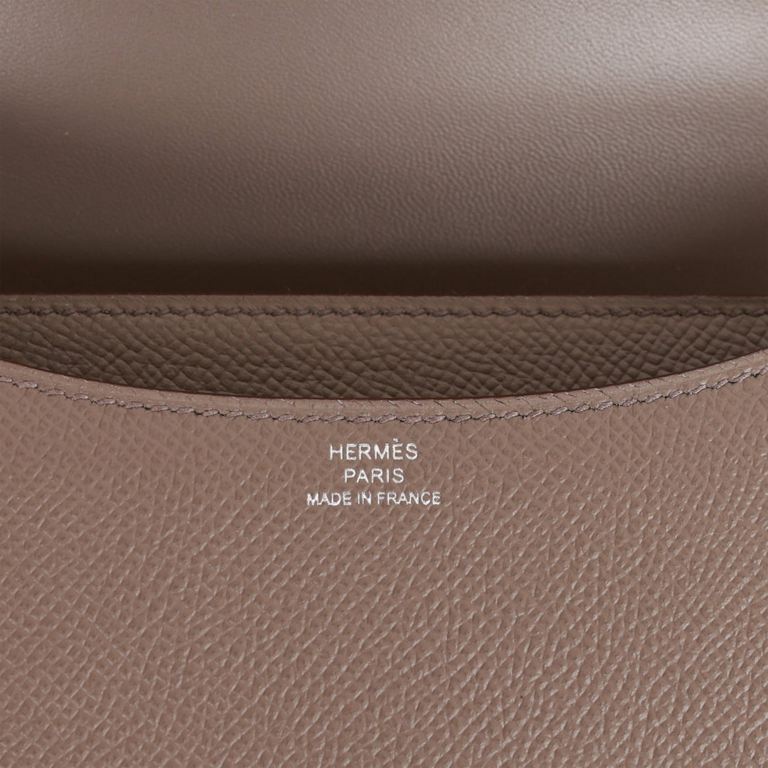 Top quality Hermes Constance 18 Etain Epsom Palladium Hardware