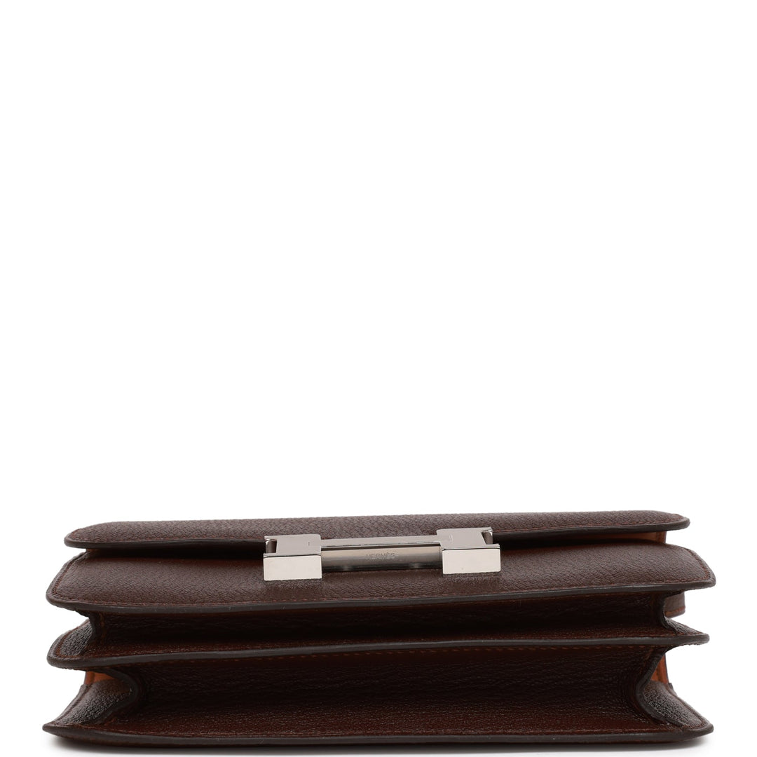 Top quality Hermes Constance 18 Havane Verso Chevre Palladium Hardware