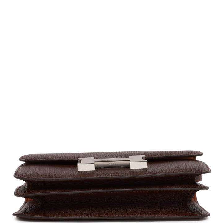 Top quality Hermes Constance 18 Havane Verso Chevre Palladium Hardware