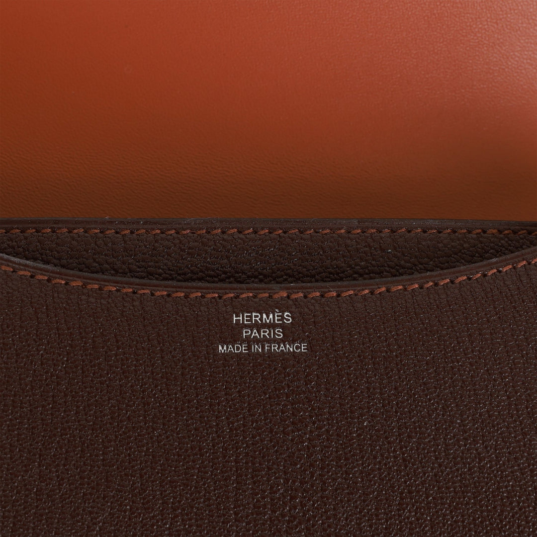 Top quality Hermes Constance 18 Havane Verso Chevre Palladium Hardware