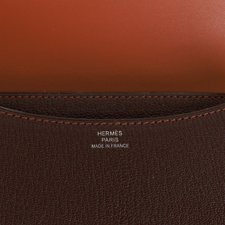 Top quality Hermes Constance 18 Havane Verso Chevre Palladium Hardware