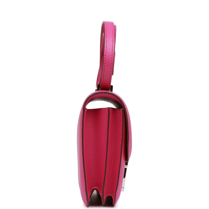 Hermes Constance 18 Magnolia Chevre Palladium Hardware