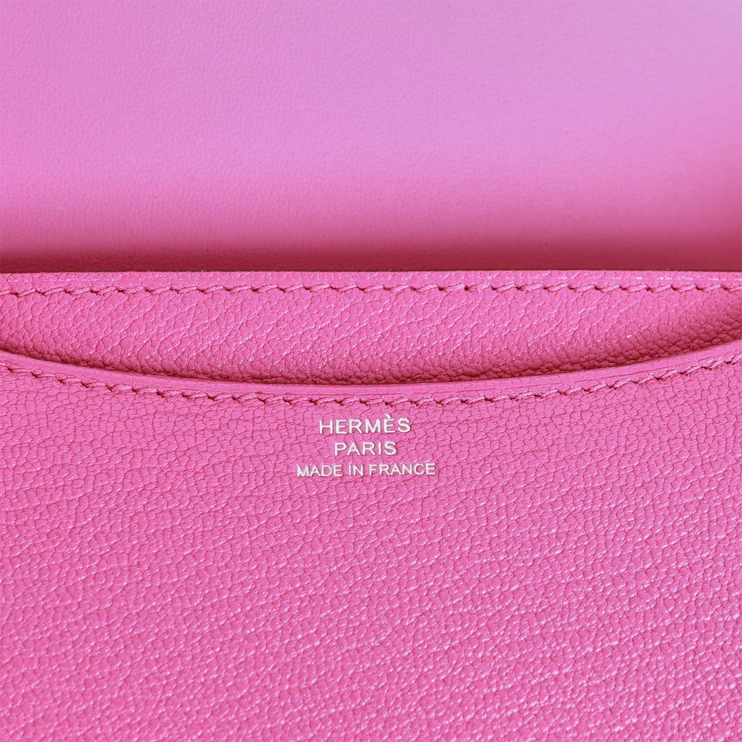 Hermes Constance 18 Magnolia Chevre Palladium Hardware