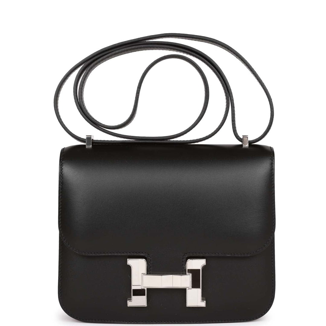 Top quality Hermes Constance 18 Studio Disco Black Swift Palladium Hardware