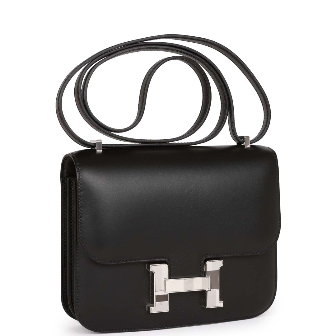 Top quality Hermes Constance 18 Studio Disco Black Swift Palladium Hardware