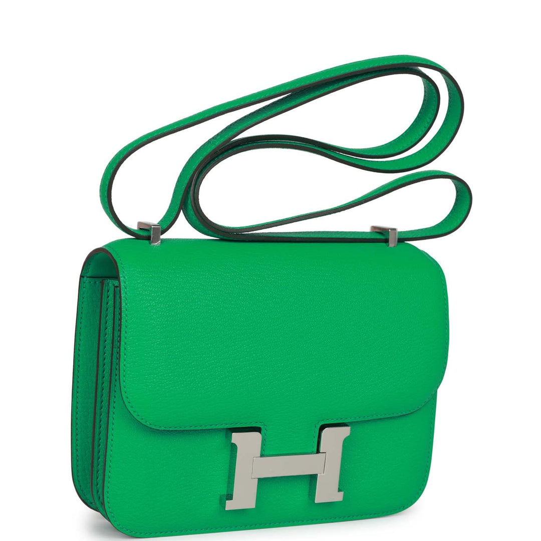 Top quality Hermes Constance 1-18 Menthe Chevre Palladium Hardware