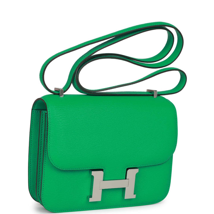 Top quality Hermes Constance 1-18 Menthe Chevre Palladium Hardware