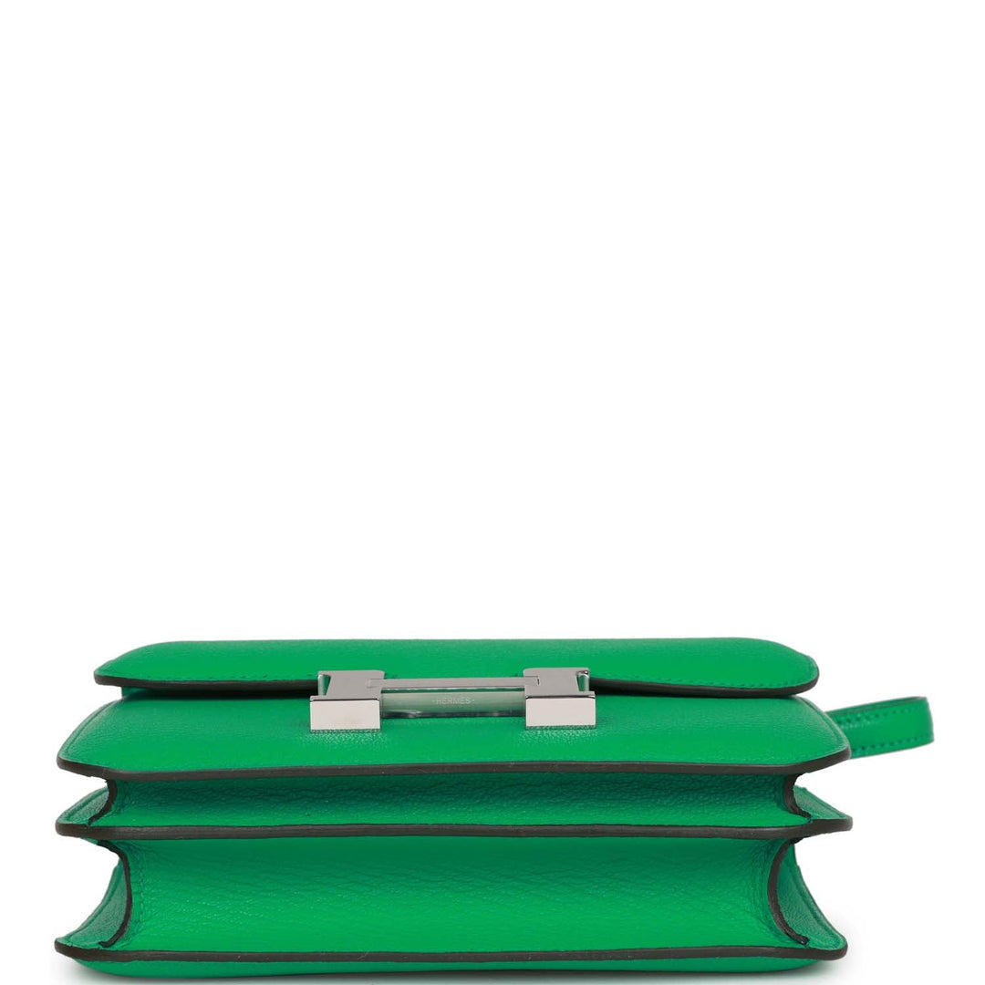 Top quality Hermes Constance 1-18 Menthe Chevre Palladium Hardware