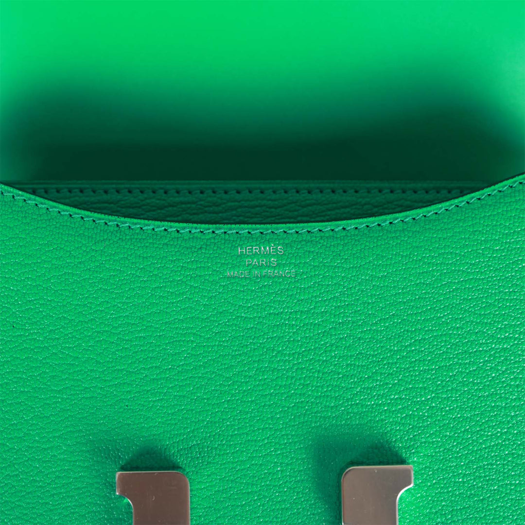 Top quality Hermes Constance 1-18 Menthe Chevre Palladium Hardware