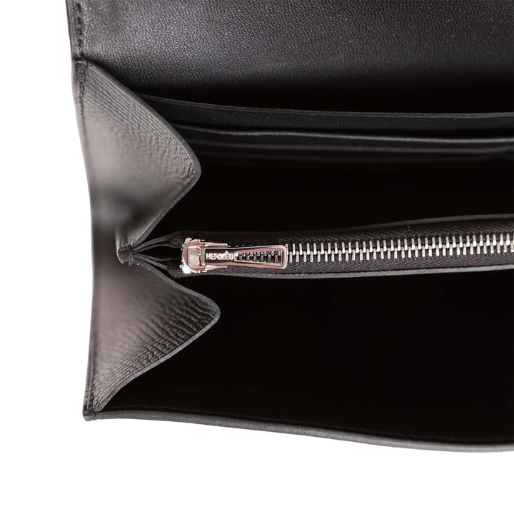 Top quality Hermes Constance Wallet To Go Black Epsom Palladium Hardware
