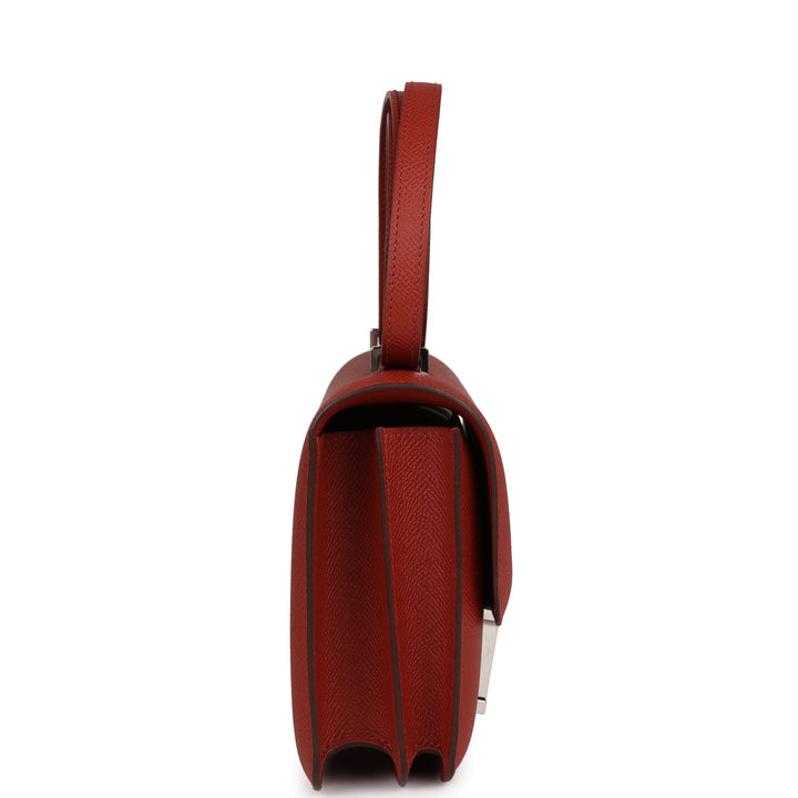 Top quality Hermes Constance 1-18 Rouge Venetian Epsom Palladium Hardware