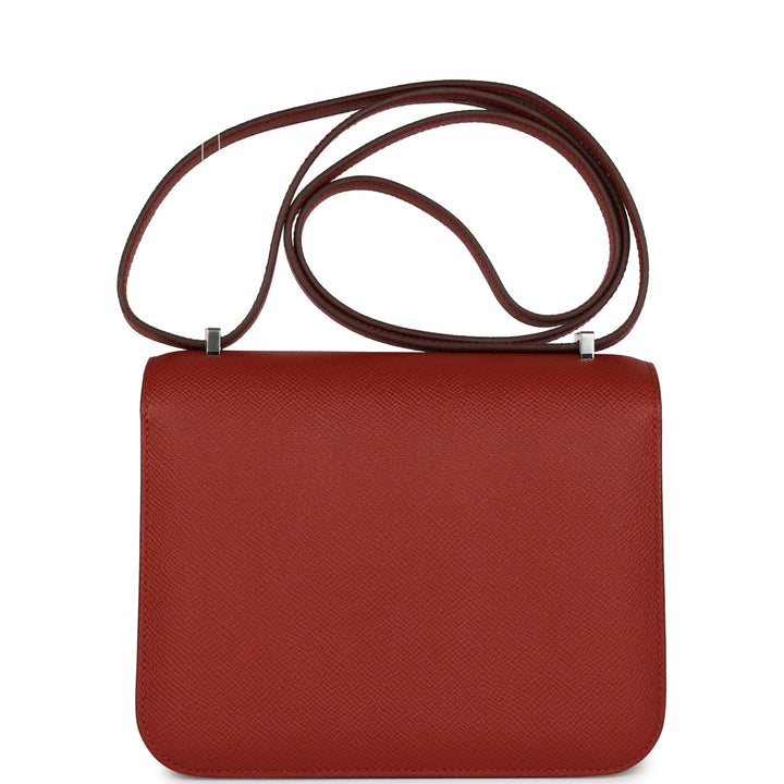 Top quality Hermes Constance 1-18 Rouge Venetian Epsom Palladium Hardware
