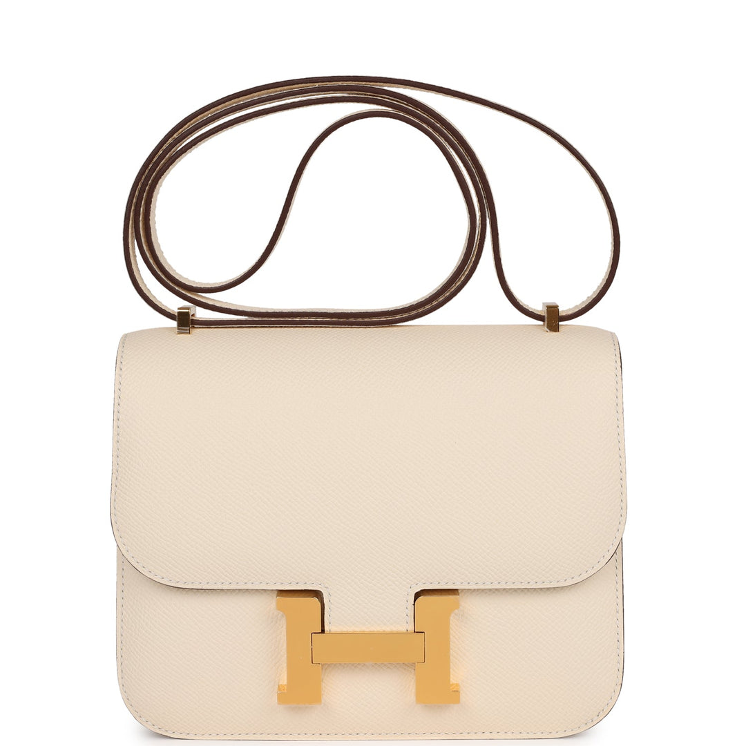Top quality Hermes Constance 18 Nata Epsom Gold Hardware