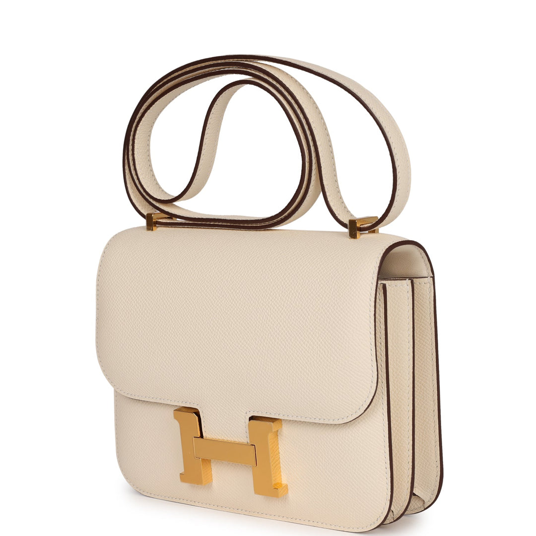 Top quality Hermes Constance 18 Nata Epsom Gold Hardware