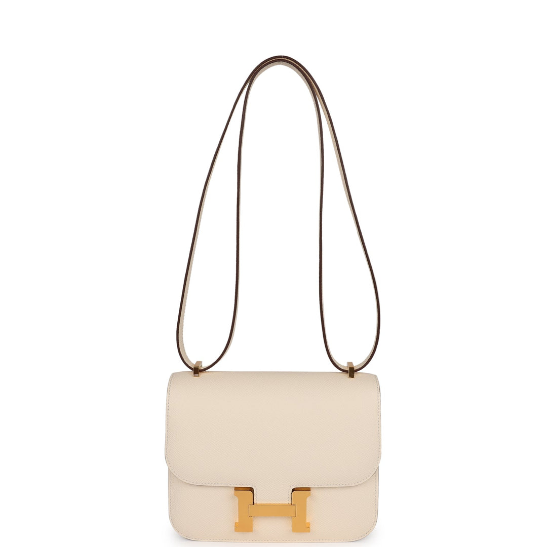 Top quality Hermes Constance 18 Nata Epsom Gold Hardware